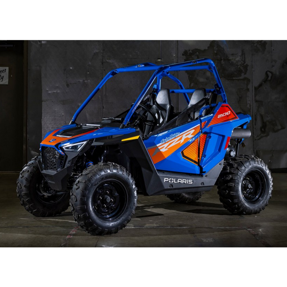 Polaris RZR 200 EFI MD Troy Lee - Kids SxS ATV (2 Seater)